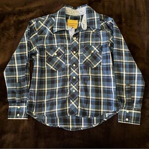 Boys Western Shirt Size M